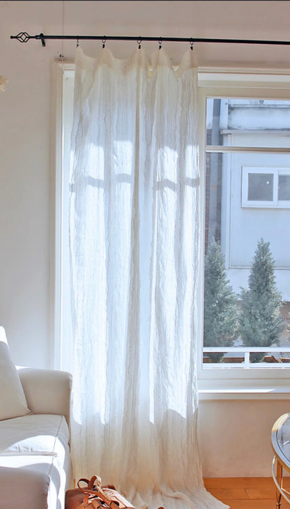 Light Layer Curtain — Pure White