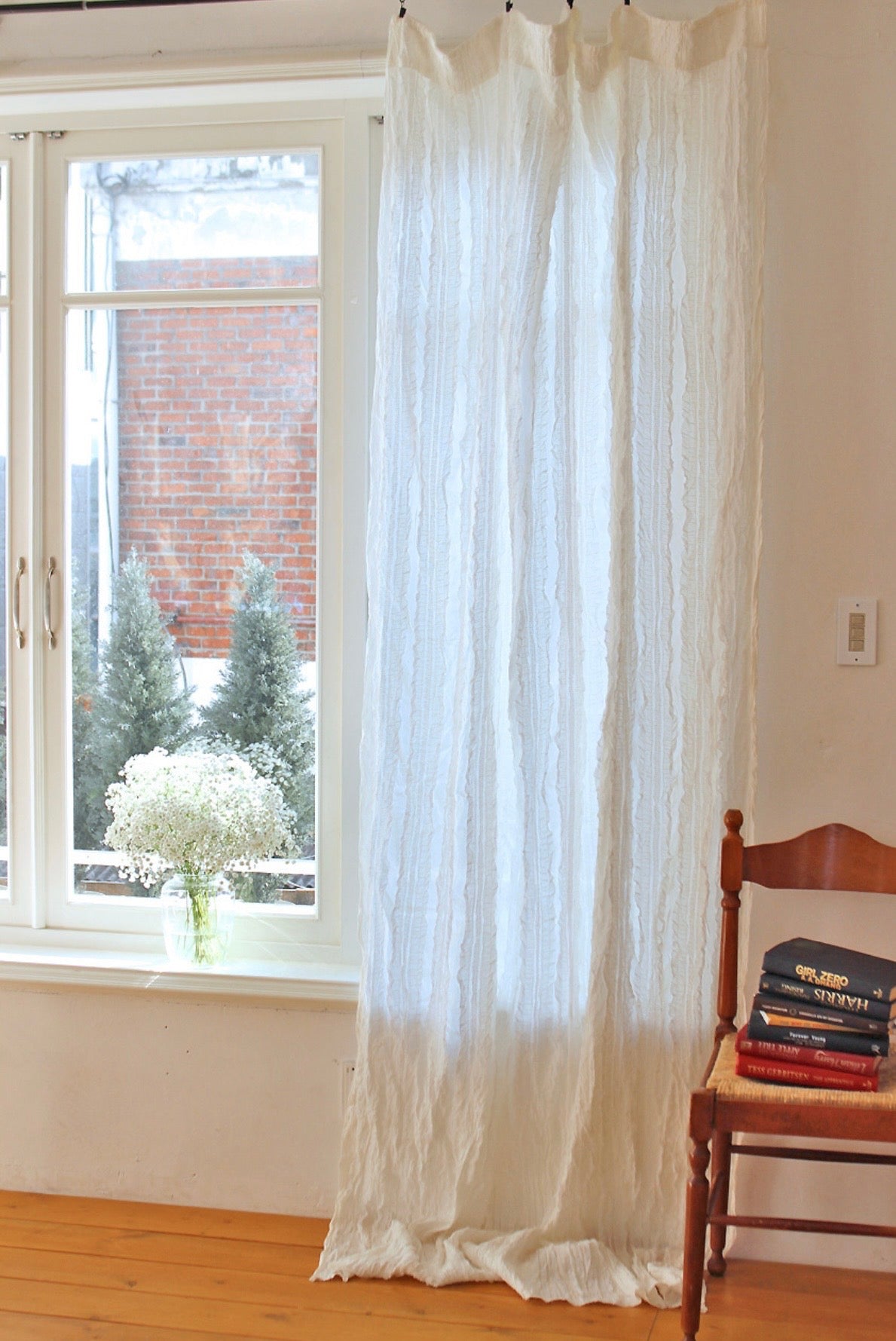 Light Layer Curtain — Pure White
