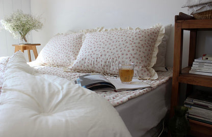 Pink Floral Dust-Free Comforter
