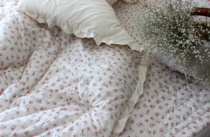Pink Floral Dust-Free Comforter
