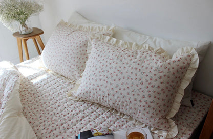 Pink Floral Dust-Free Comforter