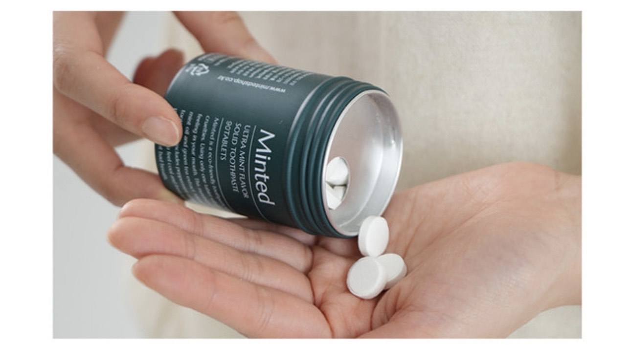 Ultra mint solid toothpaste 90 tablets
