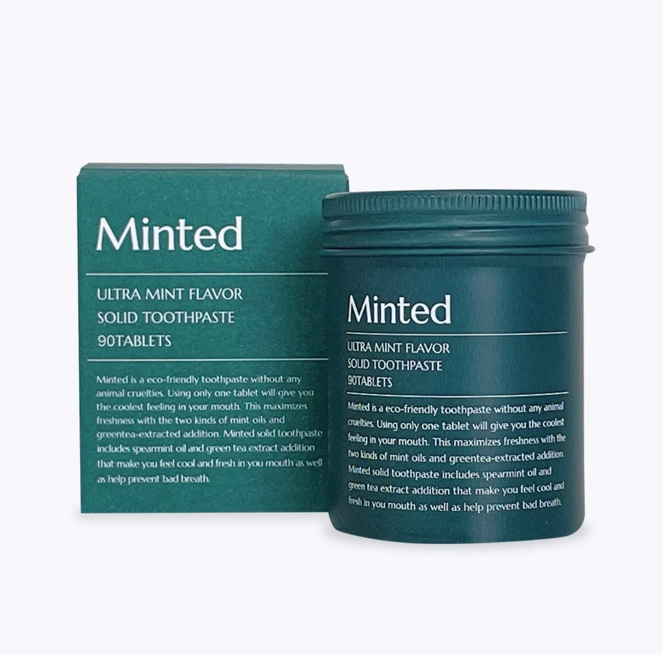 Ultra mint solid toothpaste 90 tablets