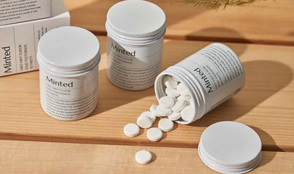 Mildmint solid toothpaste 90 tablets