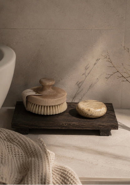 Forest Wood Vanity Riser – Dark Brown