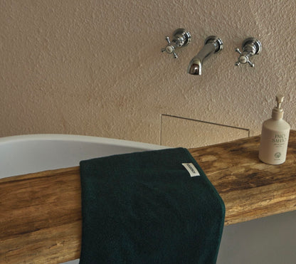 [present] Washing Towel Stripe Green 5P