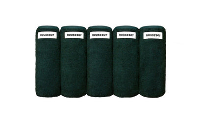 [present] Wash towel house green 5 pieces