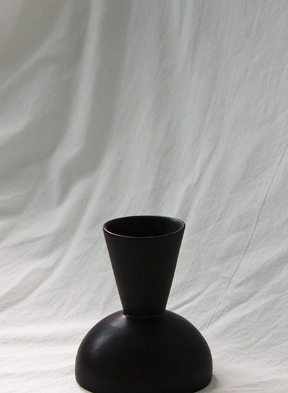 Snow White Sculptural Vase