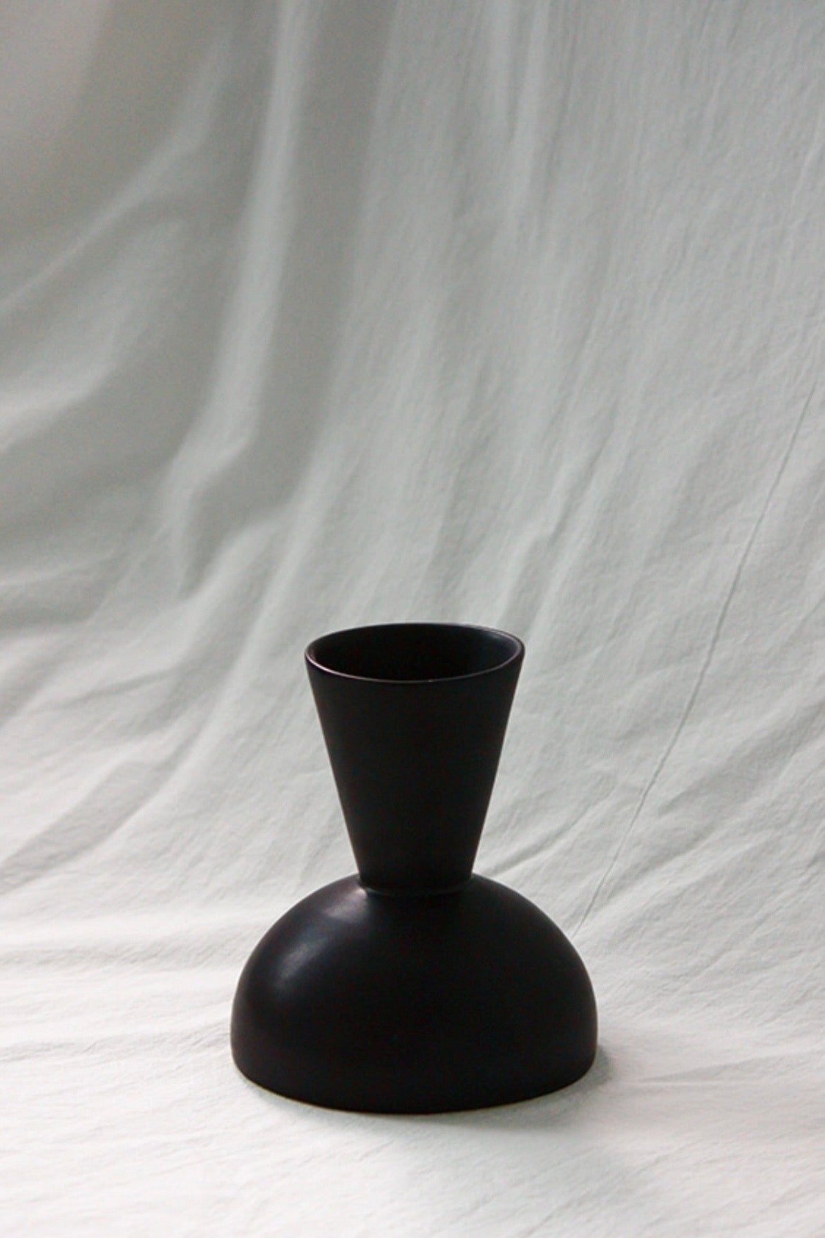 Snow White Sculptural Vase