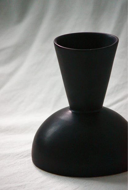 Snow White Sculptural Vase