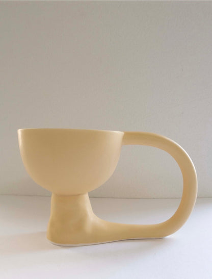 Waving Long Arm Bowl – Lemon