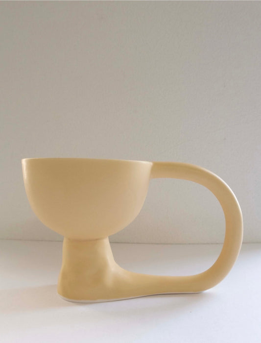 Waving Long Arm Bowl – Lemon