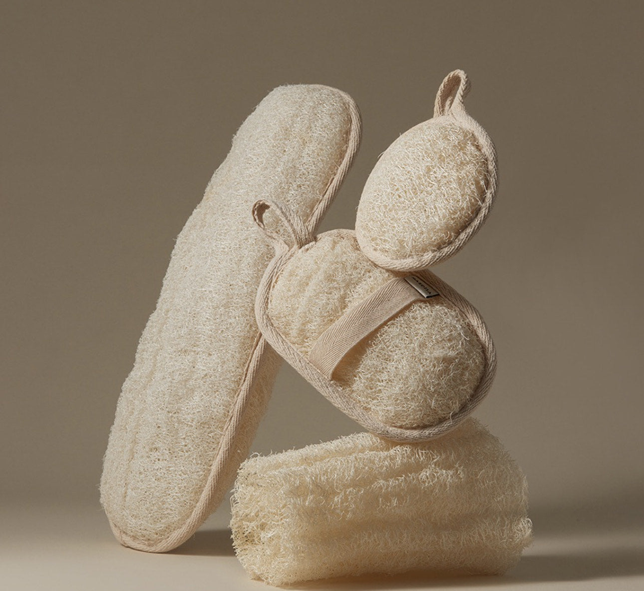 Hand loofah for shower