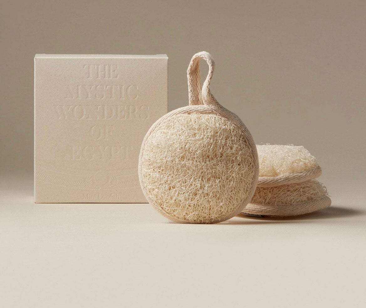 Mini Loofah Shower Towel