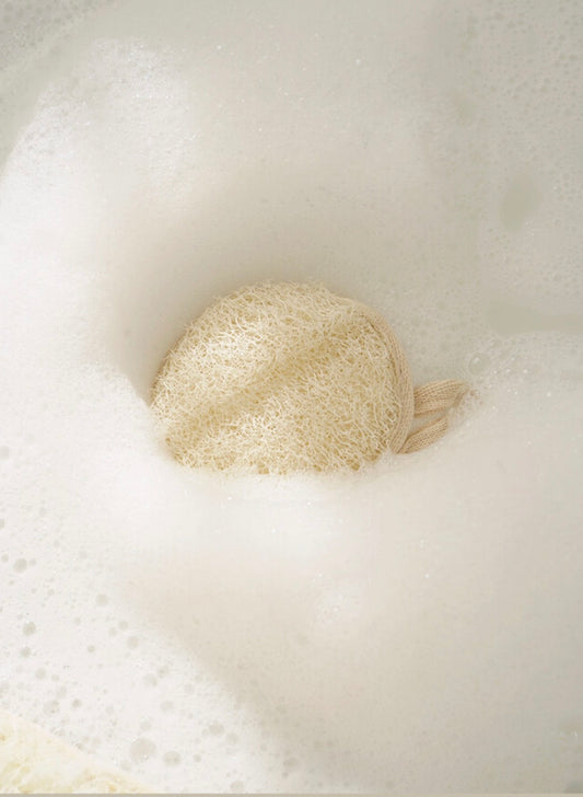 Mini Loofah Shower Towel