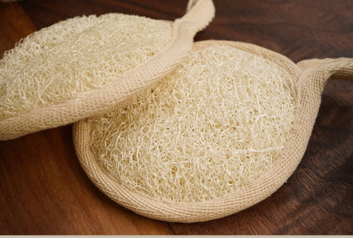 Mini Loofah Shower Towel