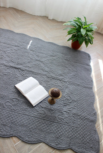 Cottage dust-free four-season rug