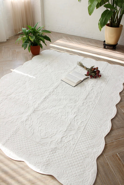 Cottage dust-free four-season rug