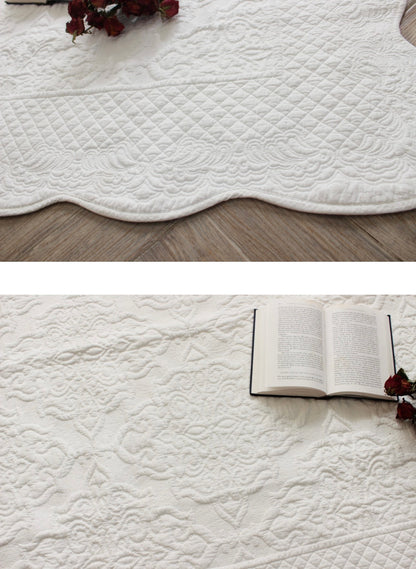 Cottage dust-free four-season rug