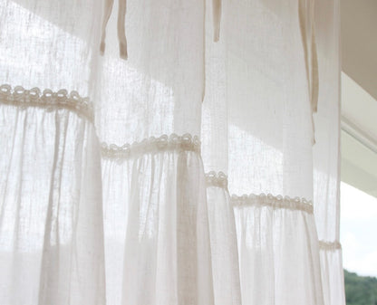 Blanc Mood Natural Linen Curtain