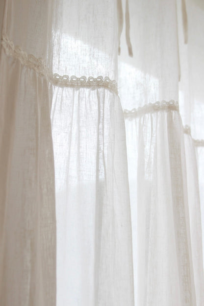 Blanc Mood Natural Linen Curtain