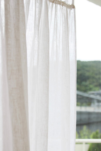 Blanc Mood Natural Linen Curtain