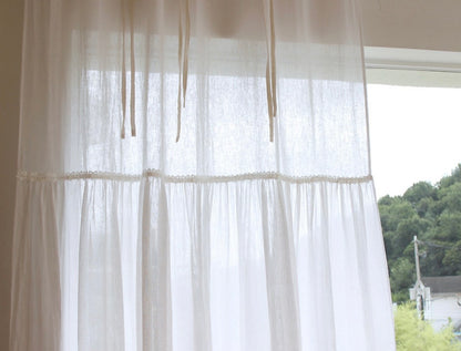 Blanc Mood Natural Linen Curtain