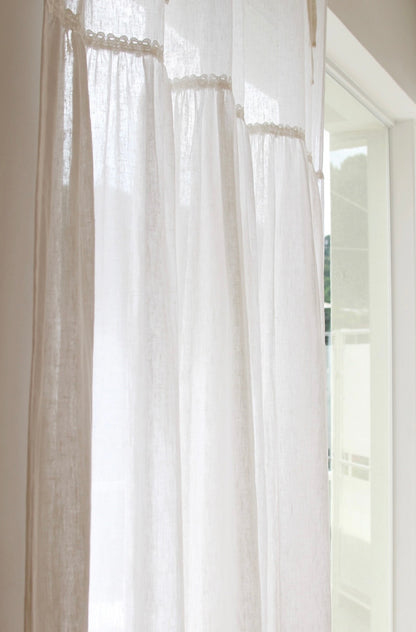 Blanc Mood Natural Linen Curtain