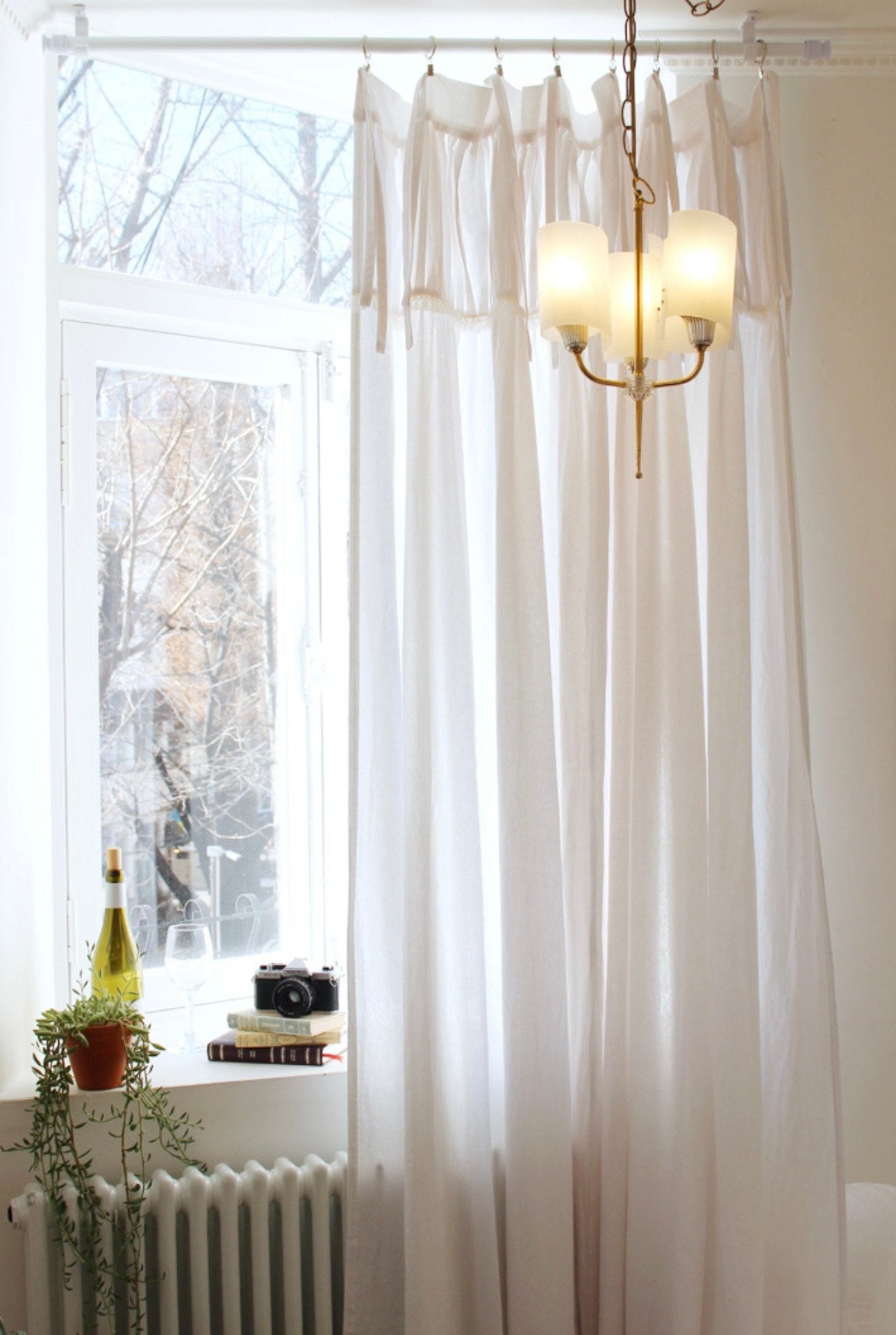 Blanc Mood Natural Linen Curtain