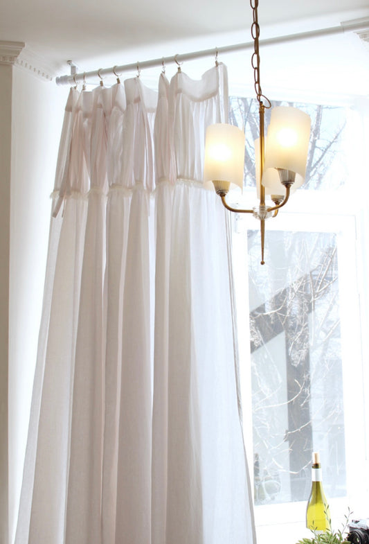 Blanc Mood Natural Linen Curtain