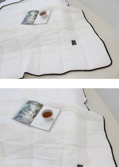 White Allergy Care Dust-Free Four Seasons Fall, Spring, Winter Blanket
