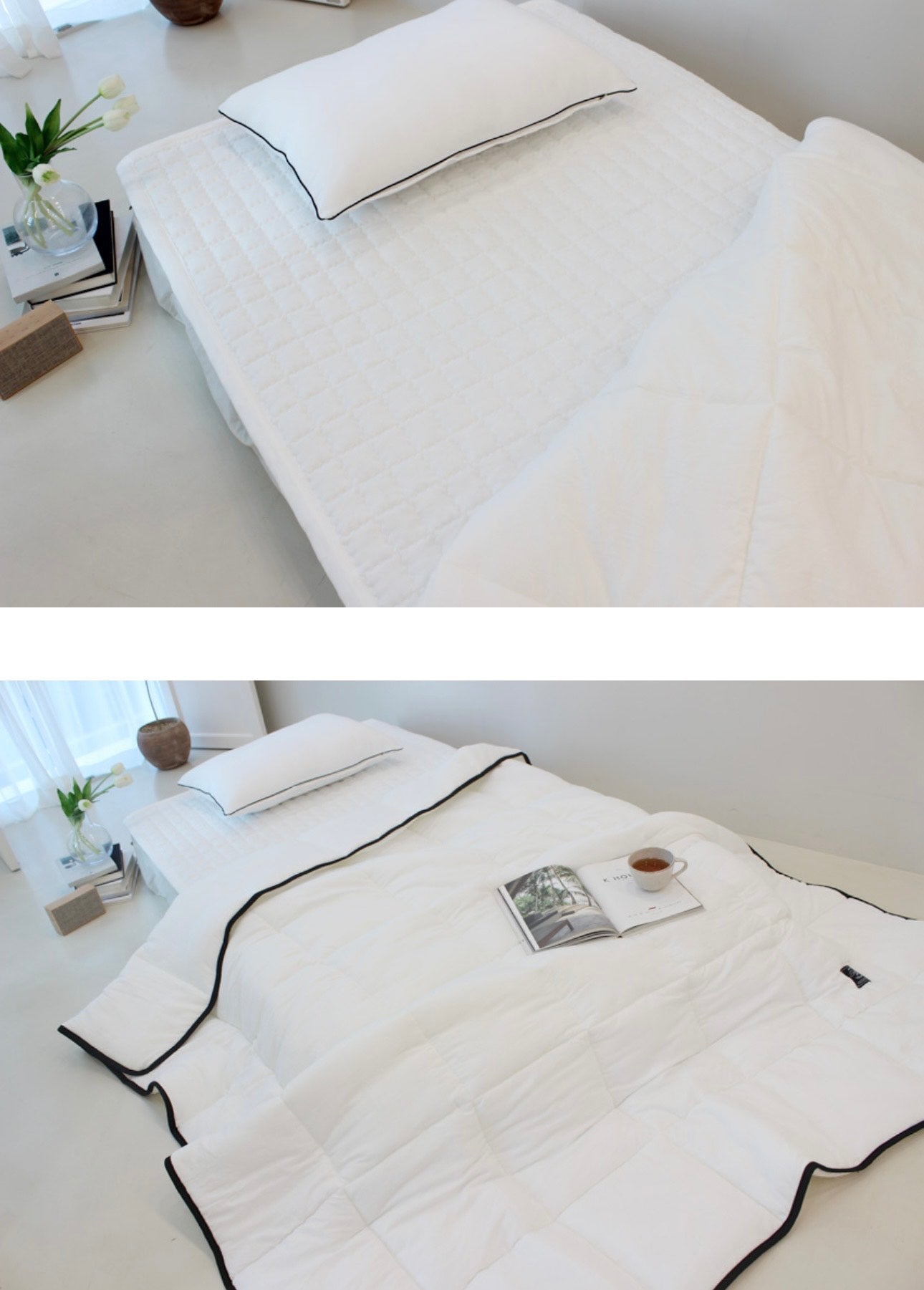 White Allergy Care Dust-Free Four Seasons Fall, Spring, Winter Blanket