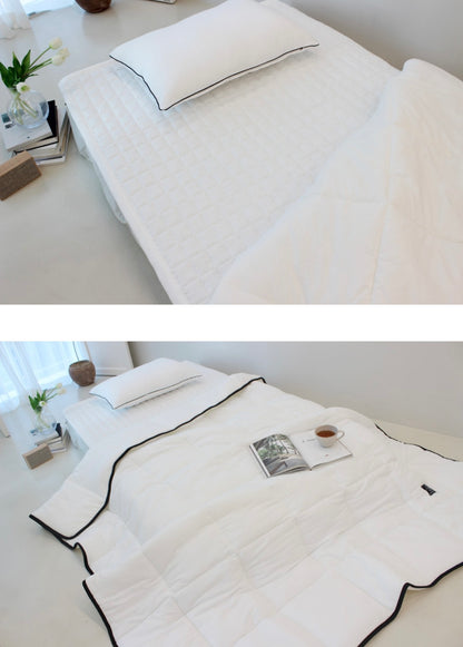 White Allergy Care Dust-Free Four Seasons Fall, Spring, Winter Blanket