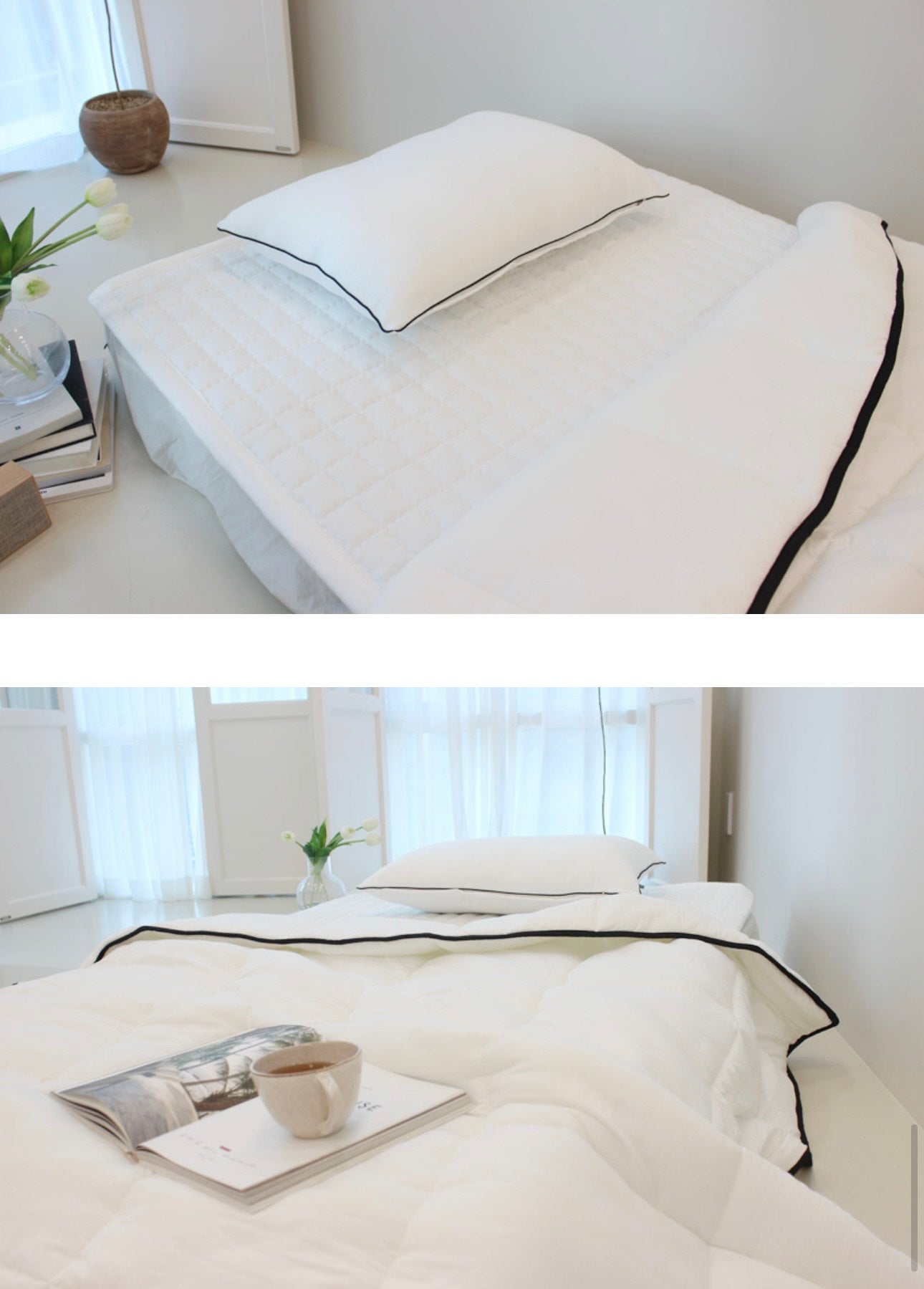 White Allergy Care Dust-Free Four Seasons Fall, Spring, Winter Blanket