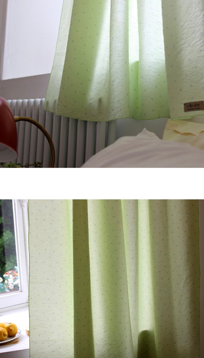 Greenbloom Small Window Curtain