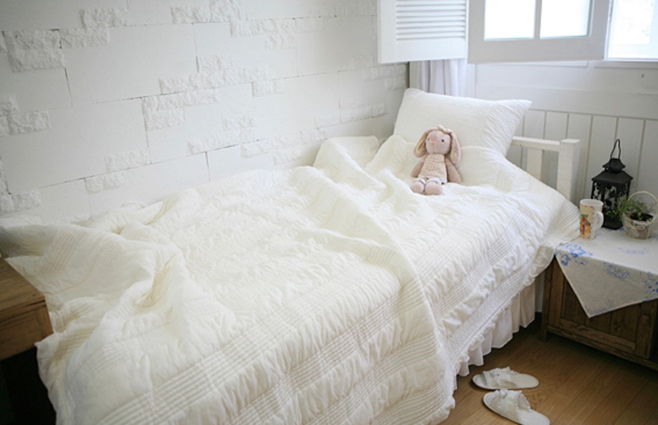 White Asa Inbetween Seasons Blanket