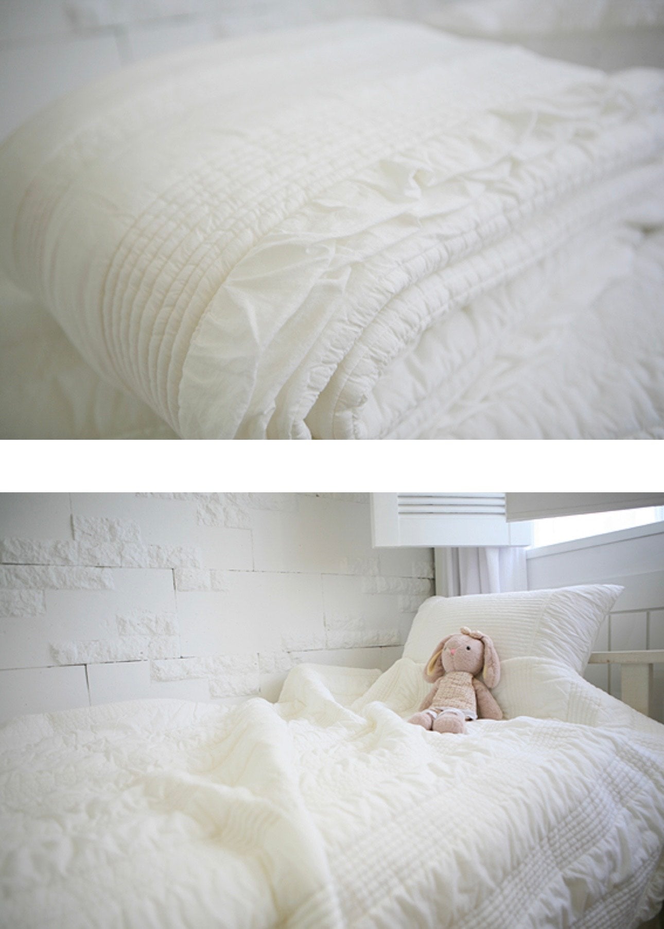 White Asa Inbetween Seasons Blanket