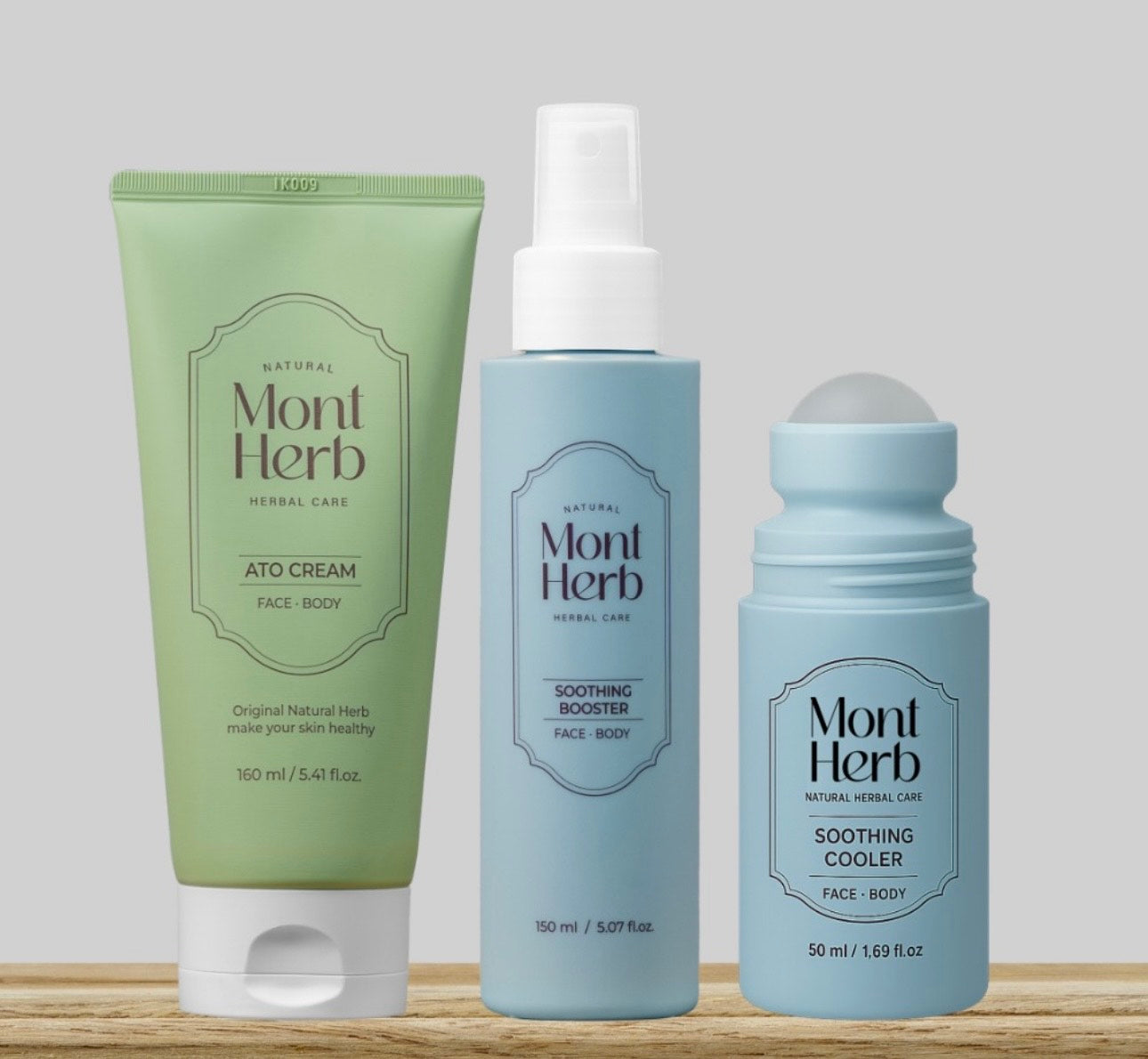 Ato Cream, Soothing Coole,r Soothing Booster set