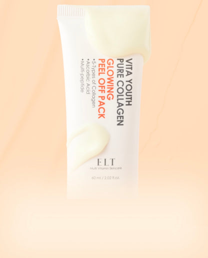 Vitase Pure Collagen Glowing Peel Off Pack