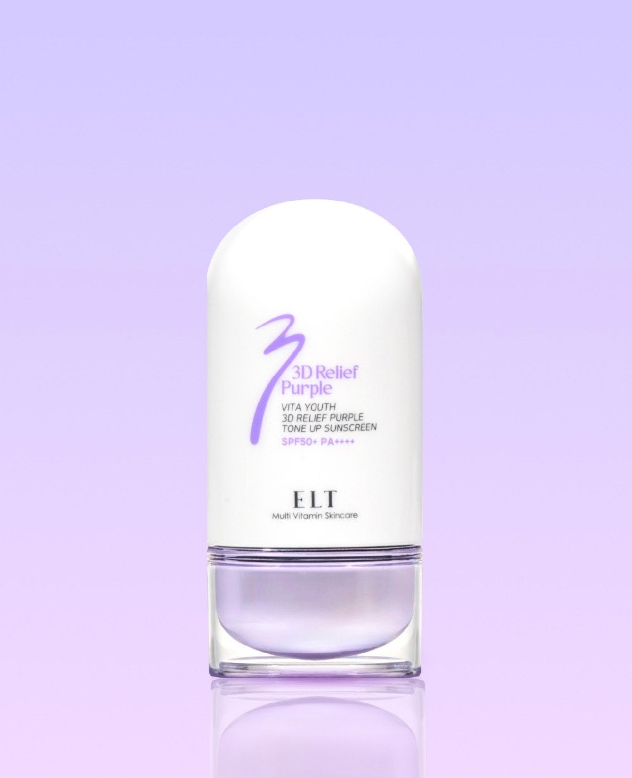 Vitase 3D Relief Purple Tone-Up Sunscreen