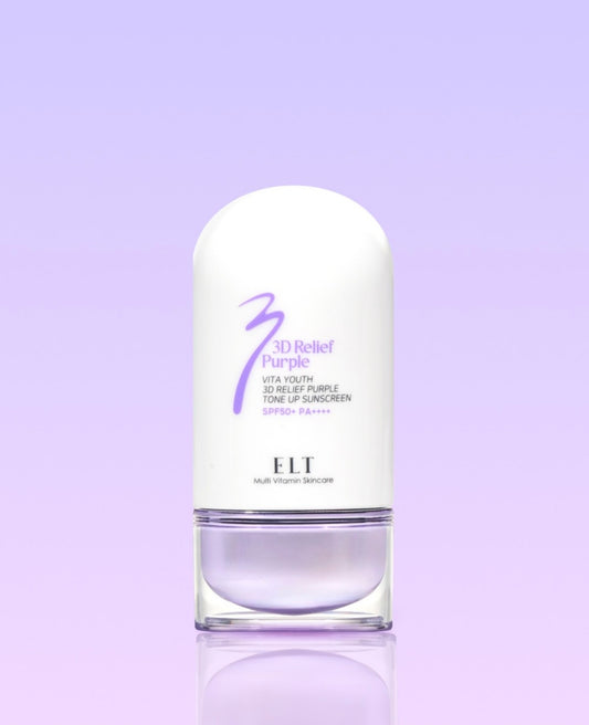 Vitase 3D Relief Purple Tone-Up Sunscreen