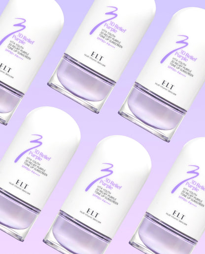 Vitase 3D Relief Purple Tone-Up Sunscreen