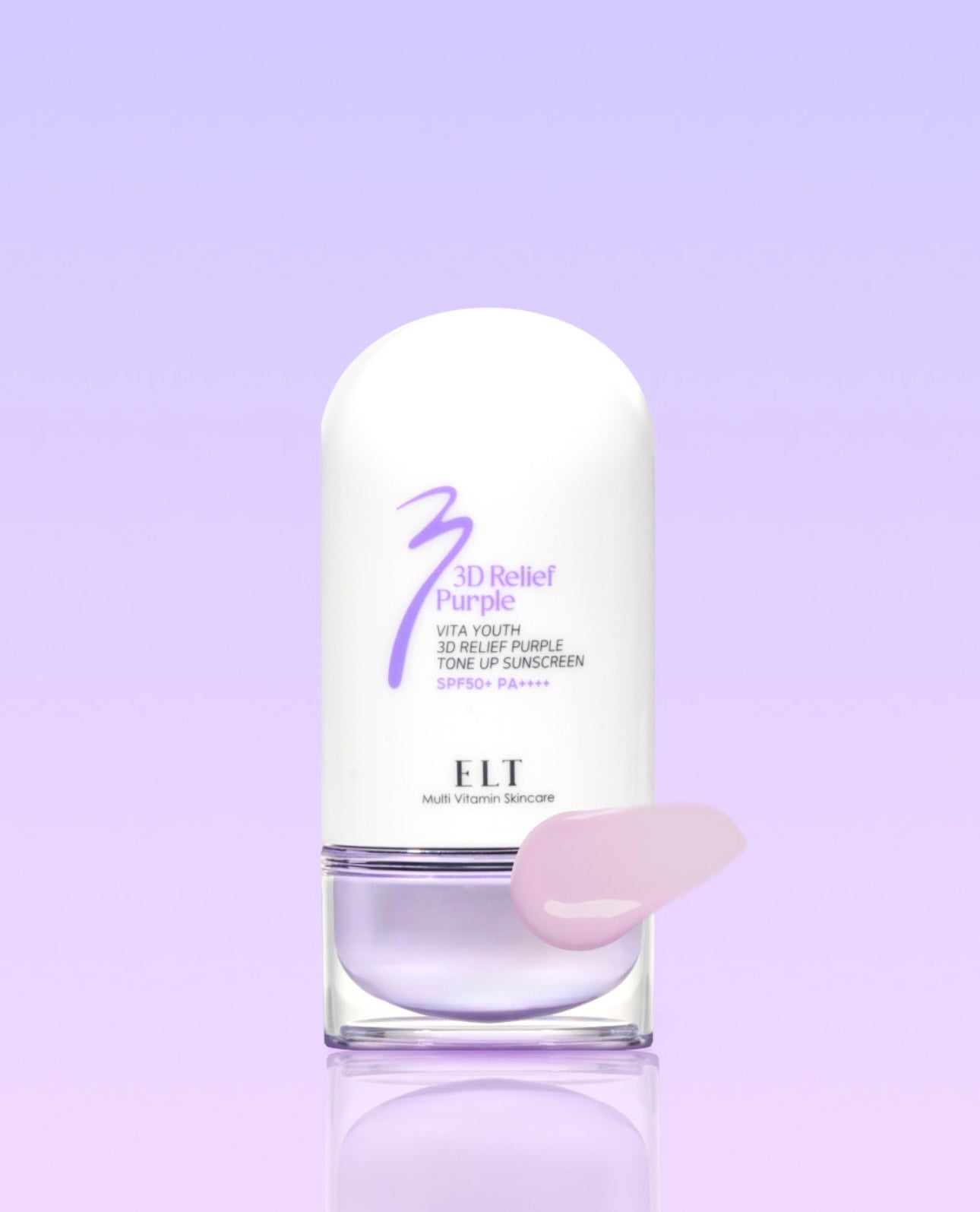 Vitase 3D Relief Purple Tone-Up Sunscreen