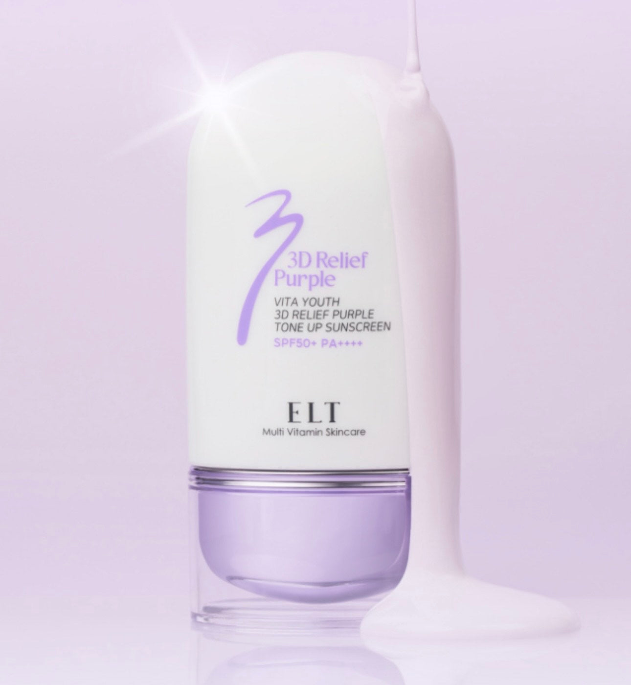 Vitase 3D Relief Purple Tone-Up Sunscreen