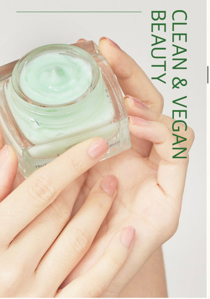 Vegan matcha whitening cream