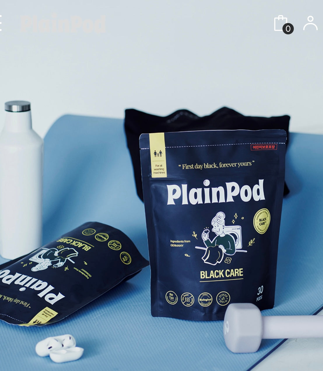 Capsule Laundry Detergent Black Care