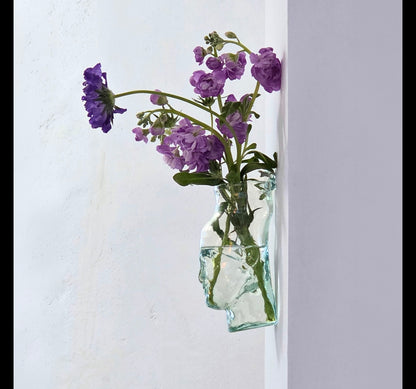 [La Souffleri] Simon Wall-Hanging Vase Transparent (Standable)