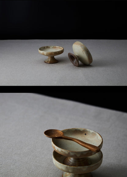 [Artisan] Buncheong Dessert Goblet