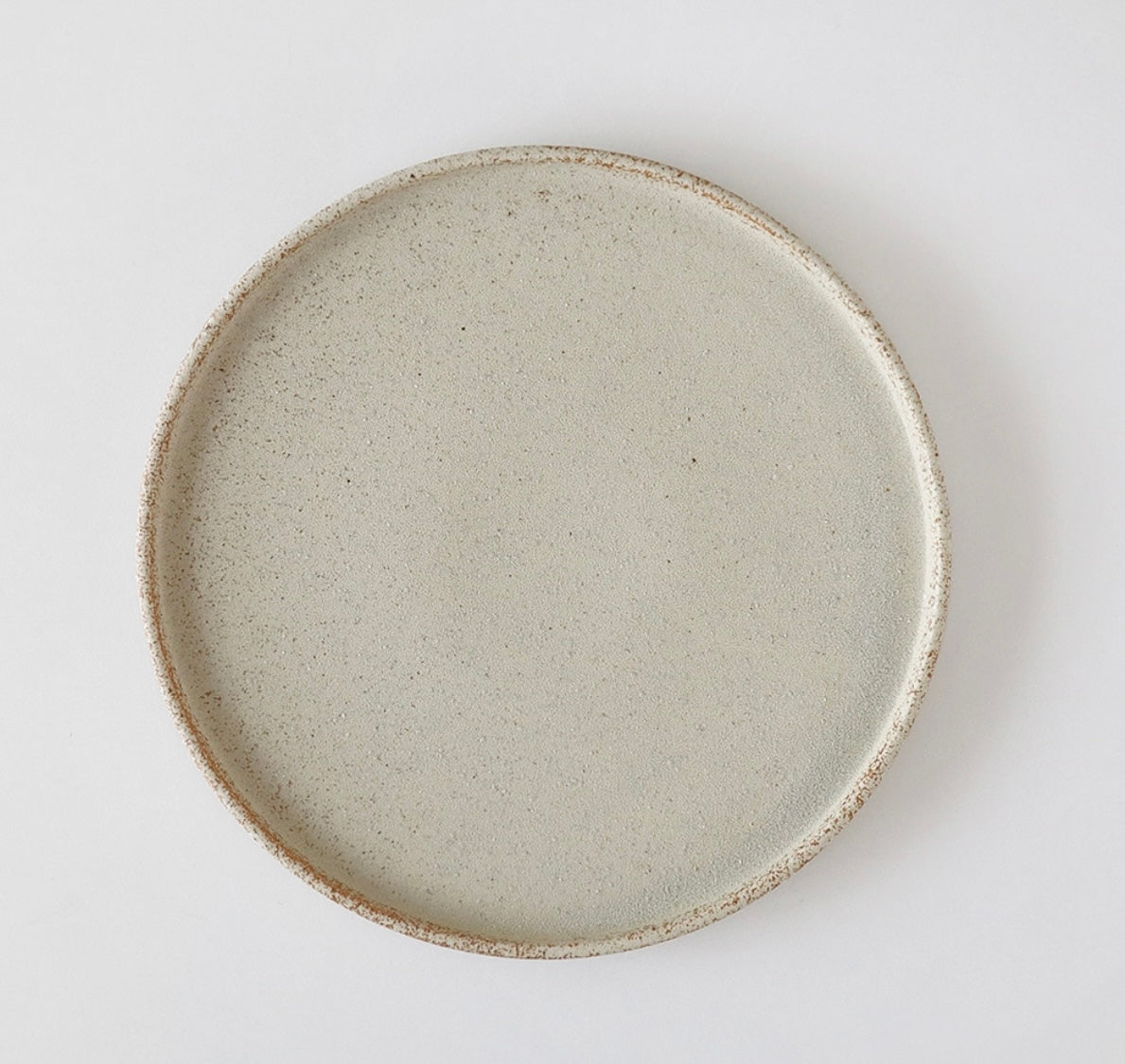 Natural Rough Round Plate 23 cm
