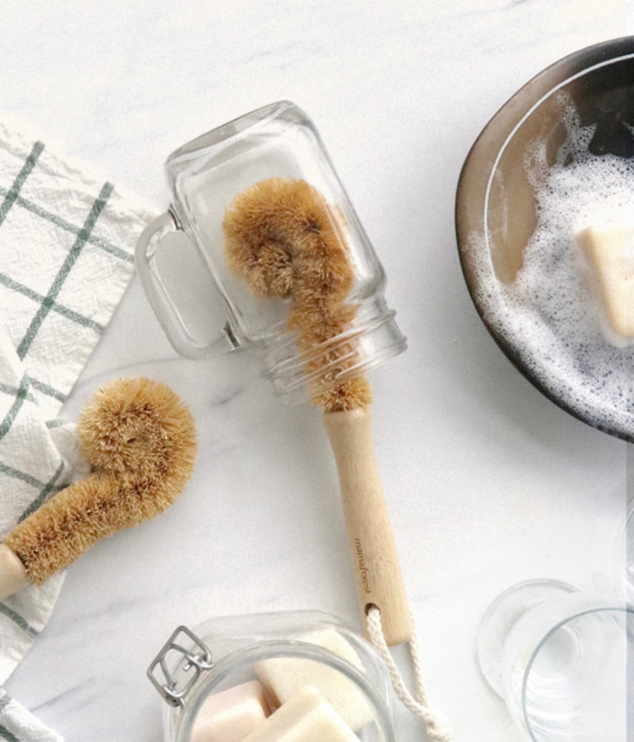 Natural Wood Brush Full Set